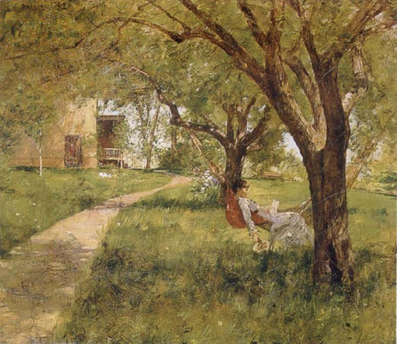 Palmer, Walter Launt Afternoon in  the Hammock oil painting picture